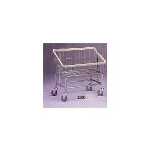 >> REPLD BY 200CSC >>> *CHROME* LARGE CAPACITY FRONT LOAD LAUNDRY CART